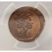 GREAT BRITAIN UK 1992 . TWENTY 20 PENCE . ERROR . STRUCK ON COPPER FLAN